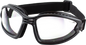 Ballast Sunglasses Black Frame Clear Lens