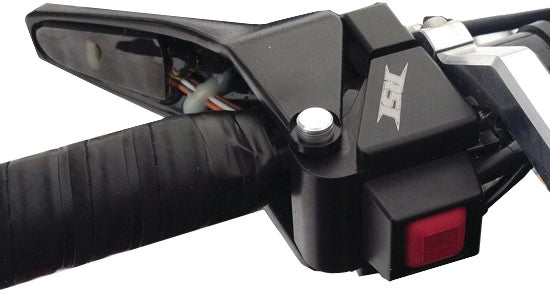 Billet Throttle Block W/ Push Button Kill Switch Pol