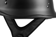 Load image into Gallery viewer, 9mm German Beanie Helmet Matte Black Xl