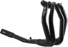 Load image into Gallery viewer, Shorty Full Exhaust System 4 Into 1 Black Busa