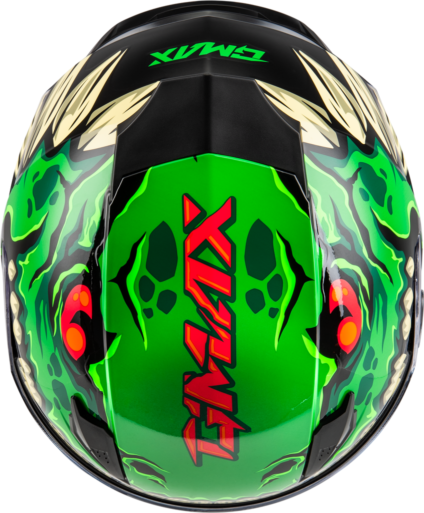 Youth Gm 49y Drax Snow Helmet Green Ys