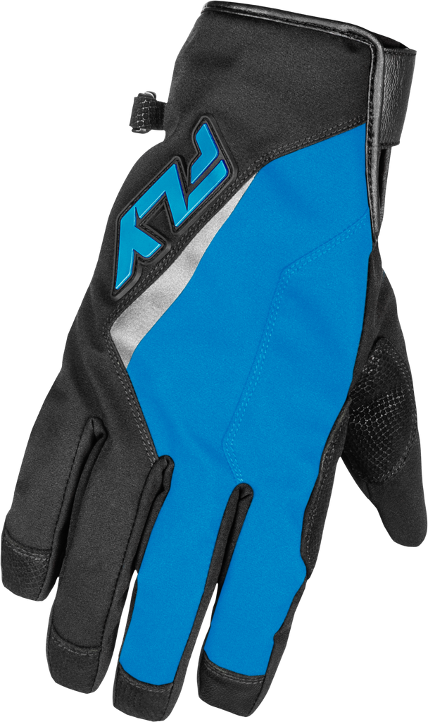 Title Long Gloves Blue/Black/Light Blue Sm