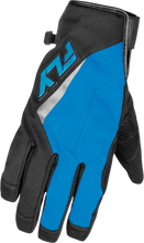 Load image into Gallery viewer, Title Long Gloves Blue/Black/Light Blue Lg