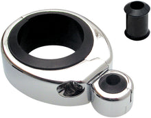 Load image into Gallery viewer, Cable Clamp 1 1/4" 1 1/2" Single Thr/Clu Chrome