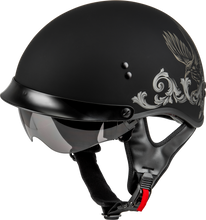 Load image into Gallery viewer, Hh 65 Corvus Helmet W/ Peak Matte Black/Tan Xs