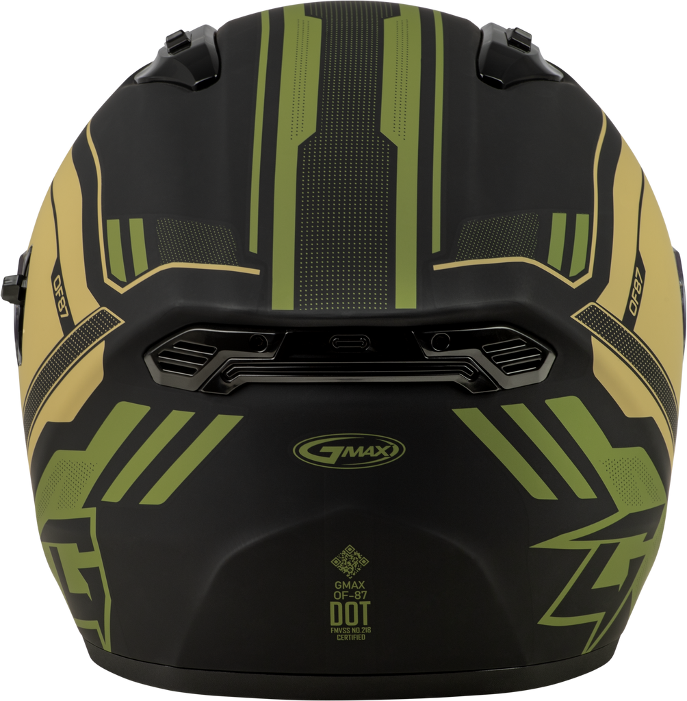 Of 87 Duke Helmet Matte Black/Green Xs
