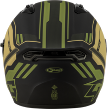 Load image into Gallery viewer, Of 87 Duke Helmet Matte Black/Green Lg