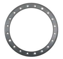 Load image into Gallery viewer, Sb8 Sb9 15" Beadlock Ring 10mm 20 Hole Gloss Brushed Gry