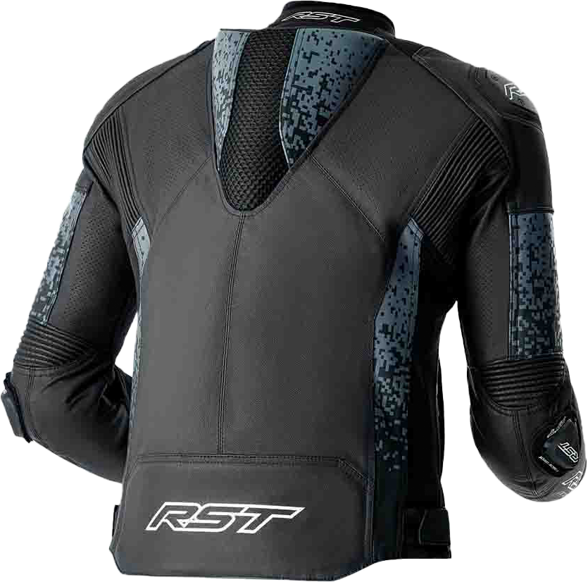 Ps Supersport K D3o Jacket Grey/Black Leather Lg