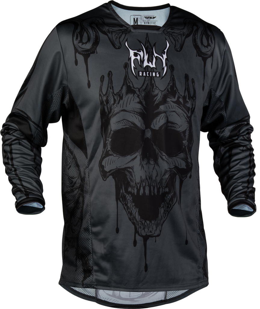 Kinetic Dark Series Jersey Grey/Black Md