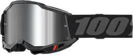Accuri 2 Goggle Black Mirror Silver Lens