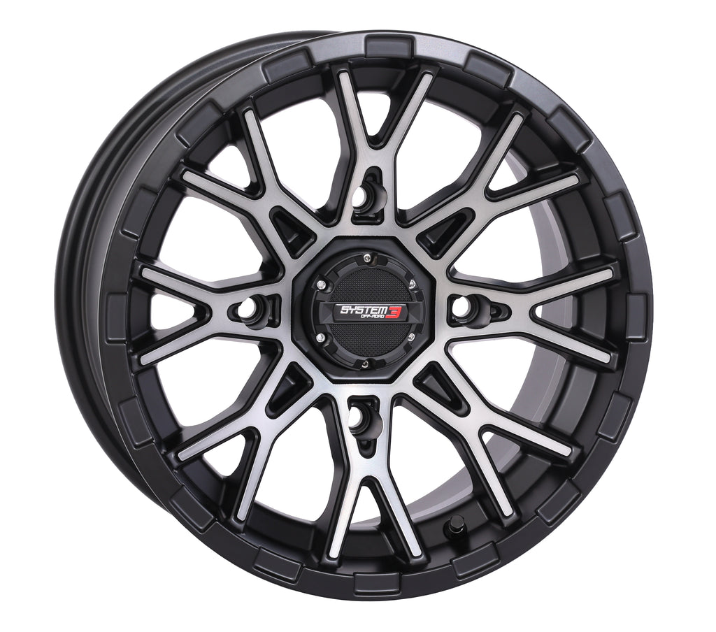 St6 Wheel 14x7 4+3 (+10mm) 4/137 Matte Dark Tint