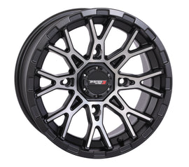 St6 Wheel 12x7 4+3 (+10mm) 4/110 Matte Dark Tint