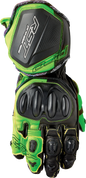 Pro Series Gp D3o Gloves Black/Flo Green Leather 2xl