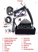 Load image into Gallery viewer, Dyna Oil Cooler Front Mount Dyna `93 17  Gloss Blk