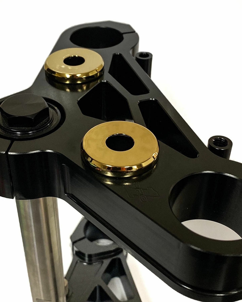Handlebar Riser Damper Kit Polyurethane Bushing Gold Tnc