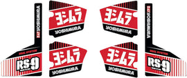 Rs 9 Muffler Decal Set 6/Pcs