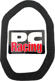 PCRACING Pro Seal Kx450f air filter showing a clean, high-performance motorcycle air filter with a black and orange design.