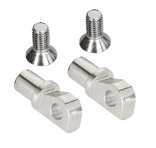 Load image into Gallery viewer, Mx Style Mini Footpegs Black
