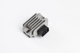 RICKS electrical regulator and rectifier with metal mounting bracket and wiring connectors for motorcycle or ATV.