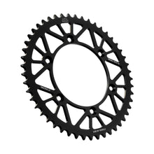 Load image into Gallery viewer, Rear Racelite Sprocket Alum 49t 520 Blk Kaw/Suz