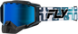 Zone Snow Blue/White W/Sky Blue Mirror/Blue Lens