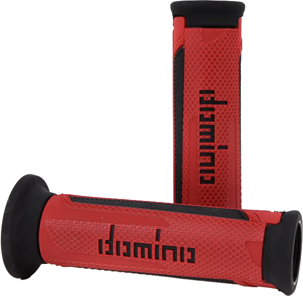 A350 Turismo Grips Red/Black Pair