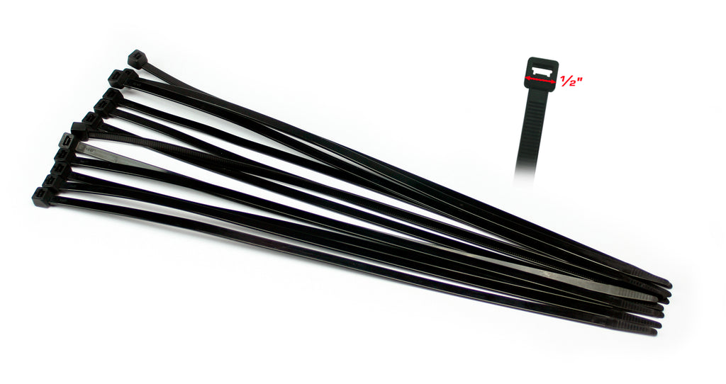 Replacement Zip Ties Speed Armor Skid Plate Black