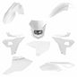 Full Plastic  Kit W/ Headlight Suzuki Dr400 White
