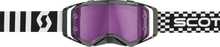 Load image into Gallery viewer, Prospect Racing Goggle Blk/ Wht Purple Chrome Works
