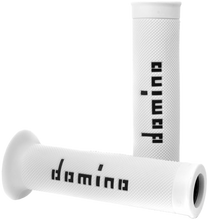 Load image into Gallery viewer, Motogp Grips White/Black Pair