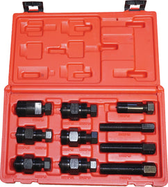 HELIX Flywheel Puller Kit tools with various wrench components for engine maintenance and flywheel removal.