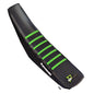 Seat Cover Black/Green W/Ribs