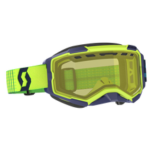 Load image into Gallery viewer, Fury Snowcross Goggle Blue/Yellow Yellow Lens