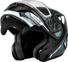 Load image into Gallery viewer, Md 04s Sector Snow Helmet Black/Silver Xs