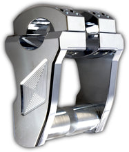 Load image into Gallery viewer, Pivoting Handlebar Riser Chrome 3" Rise