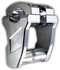 Pivoting Handlebar Riser Chrome 3