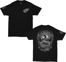 Load image into Gallery viewer, Two Wheels Tee Black 2x