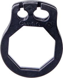 ODI Mx V2 Throttle Cam grip component for motorcycle throttle control, showcasing the grip's textured surface and branding.