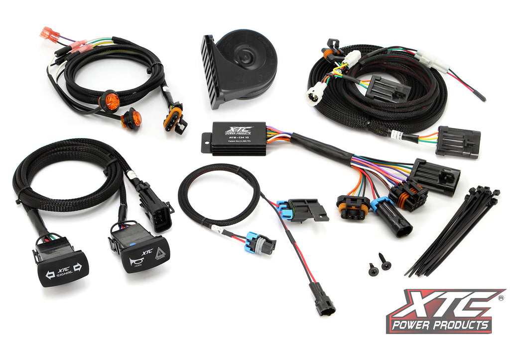 Auto Turn Signal Kit W/ Horn And Front Drl Lights Can