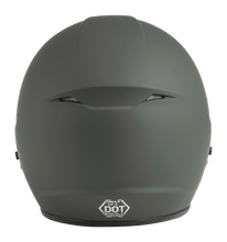 Load image into Gallery viewer, Of 2 Open Face Helmet Matte Green Xl
