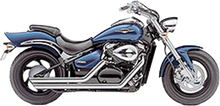 Load image into Gallery viewer, Streetrod Slashdown F/S Chr Suz Volusia 800/C50/M50