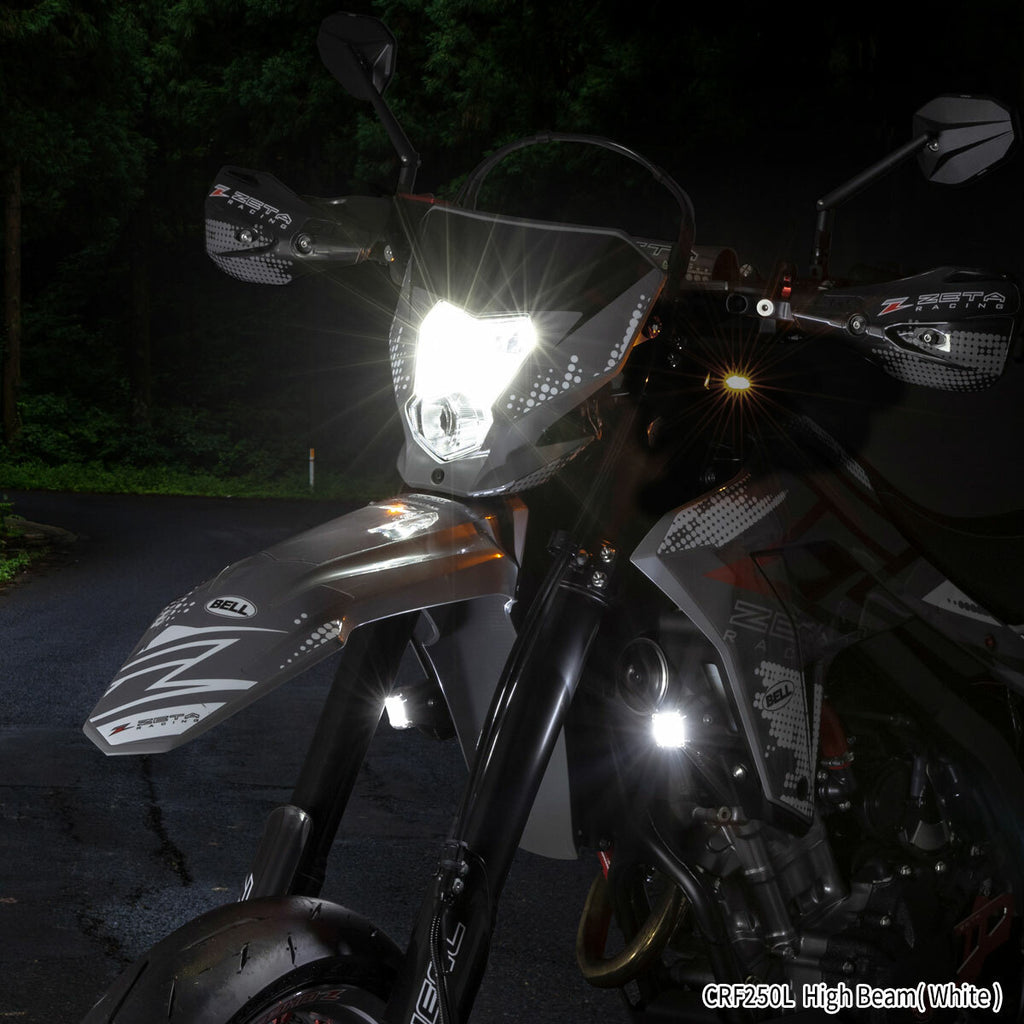 Led Fog Lights Black White/Yellow Light Pair