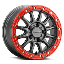Load image into Gallery viewer, Alpha Bdlk 15x7 5/4.5 (+53mm) Gunmetal/Red