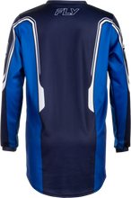 Load image into Gallery viewer, Youth F 16 Raze Jersey Navy/Blue/White Yxl