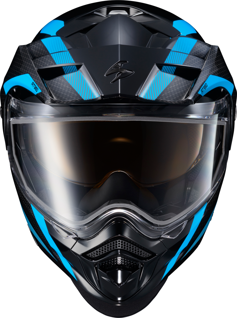 Exo At960 Cold Weather Helmet Hicks Light Blue Xl (Electric)