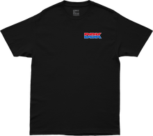 Load image into Gallery viewer, Black Ride DBK Tee shirt with front graphic, 3X size, featuring the DBK brand logo on the chest.