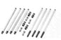 Colony Solid Pushrod Kit with Adapters
