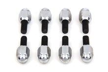 Load image into Gallery viewer, Chrome Acorn Tappet Base Bolt 1/4 inch X 24 Thread