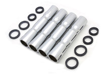 Load image into Gallery viewer, Chrome Lower Pushrod Cover Set